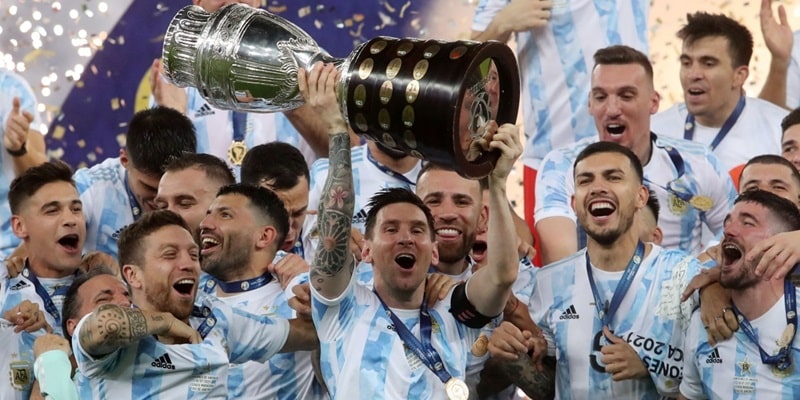 ĐT Argentina tham dự cúp bóng đá Nam Mỹ 2024 với tư cách là ĐKVĐ